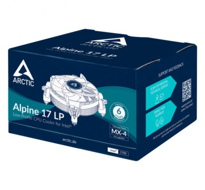 Arctic Кулер до процесора Arctic Alpine 17 LP (ACALP00042A)