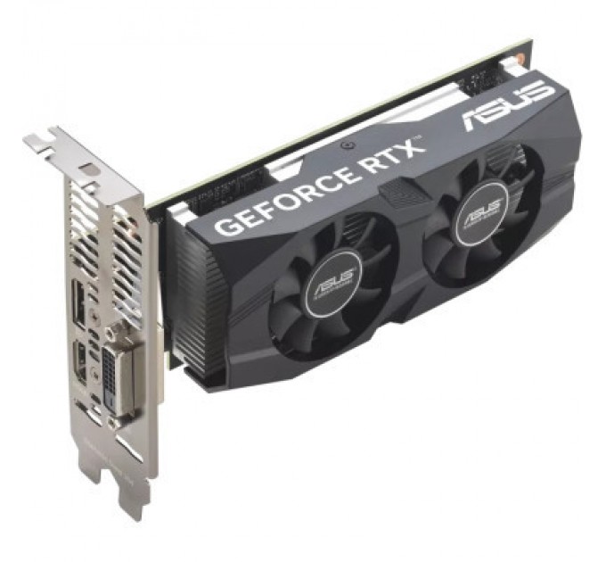 ASUS Відеокарта ASUS GeForce RTX3050 6Gb OC LP BRK (RTX3050-O6G-LP-BRK)