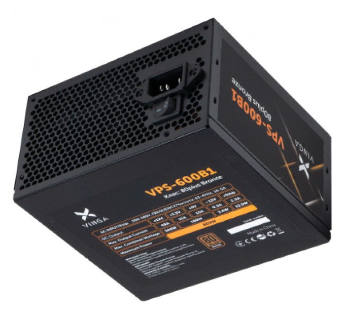 Vinga Блок живлення Vinga 600W (VPS-600B1)
