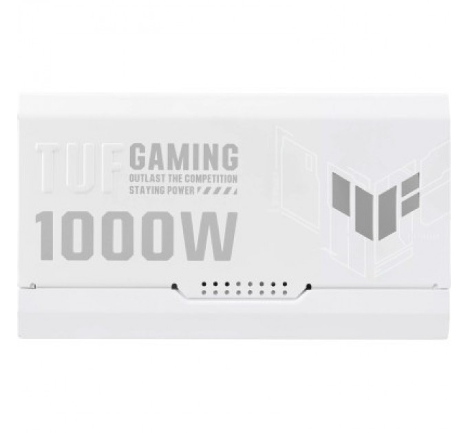 ASUS Блок живлення ASUS 1000W TUF-GAMING-1000G-WHITE PCIE5 (90YE00S5-B0NA00)