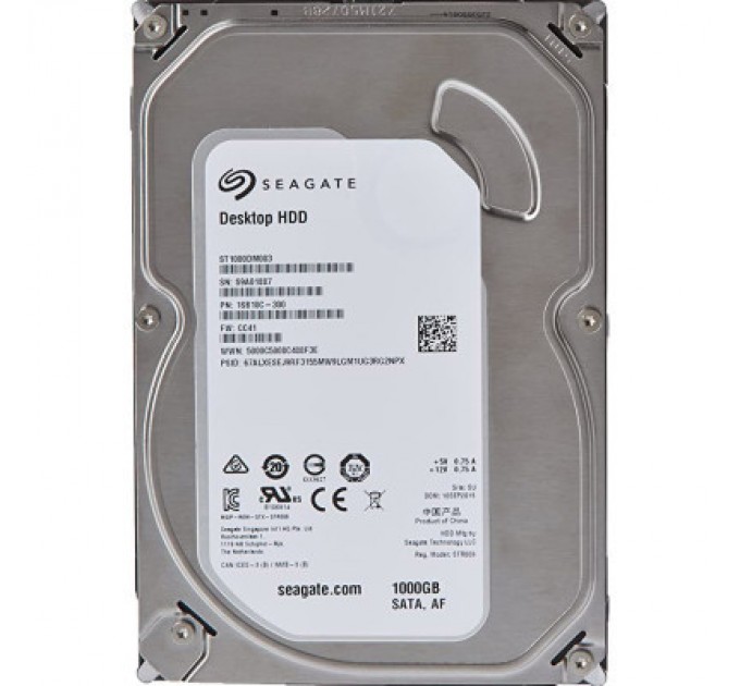 Seagate Жорсткий диск 3.5" 1TB Seagate (# ST1000DM003 #)