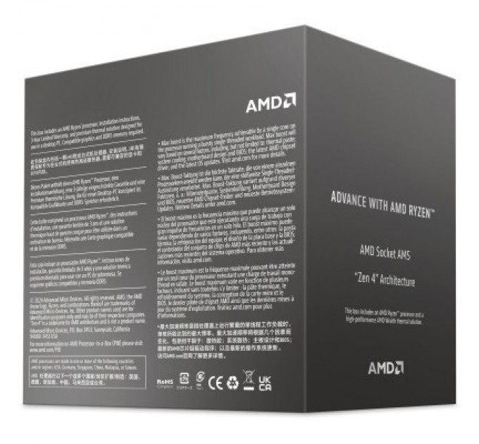 AMD Процесор AMD Ryzen 7 8700F (100-100001590BOX)