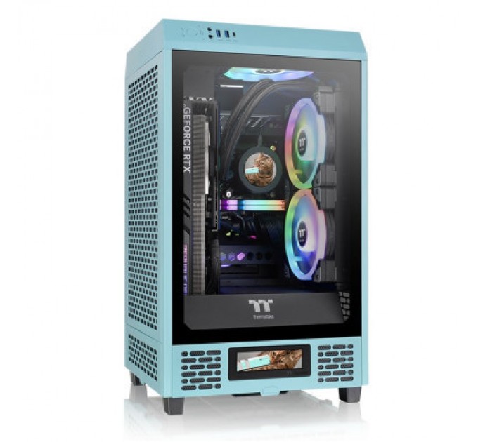 ThermalTake Корпус ThermalTake The Tower 200 Turquoise (CA-1X9-00SBWN-00)