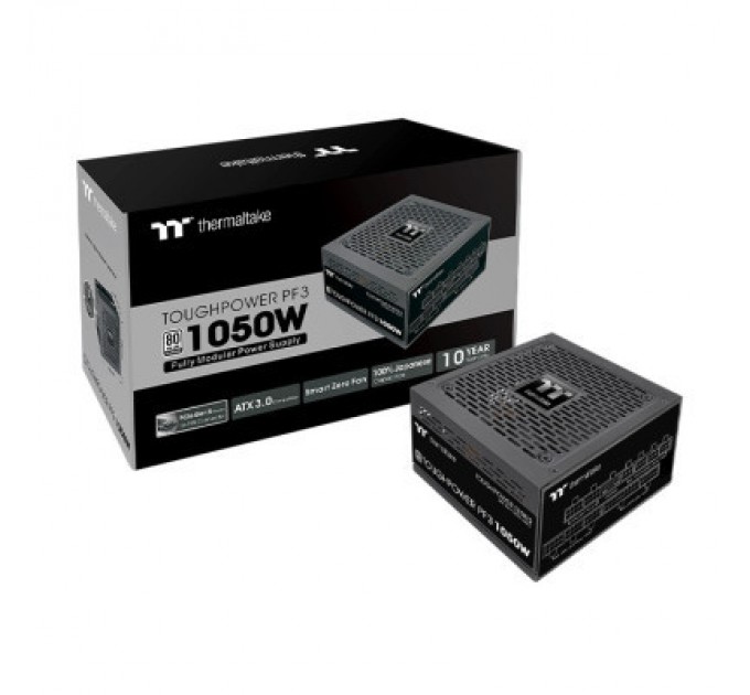 ThermalTake Блок живлення ThermalTake 1050W Toughpower PF3 80 Plus Platinum (PS-TPD-1050FNFAPE-3)