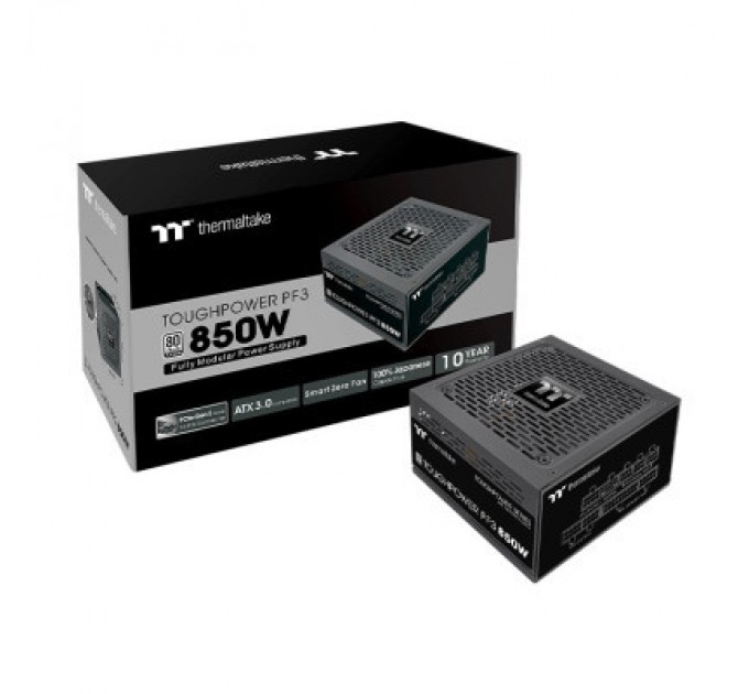 ThermalTake Блок живлення ThermalTake 850W Toughpower PF3 80 Plus Platinum (PS-TPD-0850FNFAPE-3)
