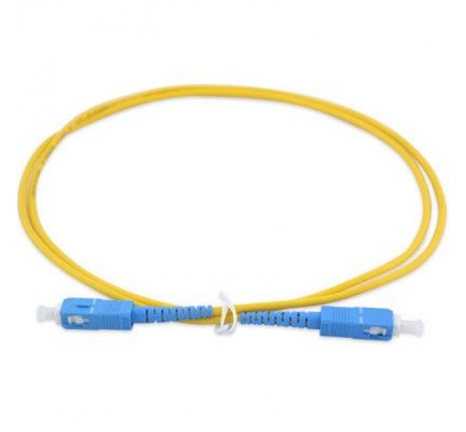 Eserver Оптичний патчкорд Eserver SC/UPC-SC/UPC SingleMode Simplex 1m (ES-SC-SC/UPC-1-SM-S)