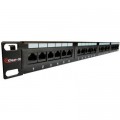 Cor-X Патч-панель Cor-X 19" 24xRJ-45 UTP cat. 5е, 1U (051349 / TPP24c5e/1)