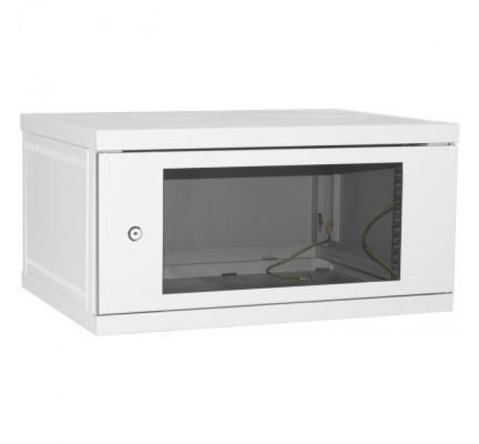 Ipcom Шафа настінна Ipcom 6U, 600*600, RAL7035 (СН-6U-060х060-ДС-7035)