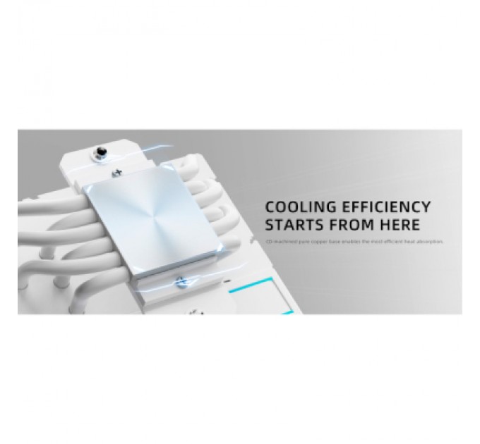 ID-Cooling Кулер до процесора ID-Cooling Frozn A610 ARGB White (FROZN A610 ARGB White)