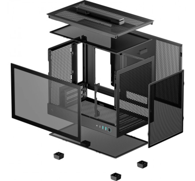 Deepcool Корпус Deepcool CH160 Black (R-CH160-BKNGI0-G-1)