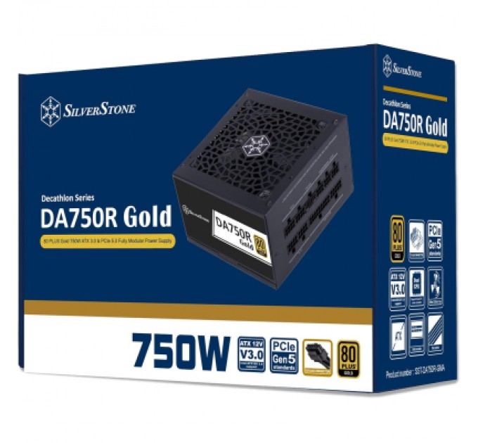 Silver Stone Блок живлення Silver Stone 750W Decathlon (SST-DA750R-GMA)