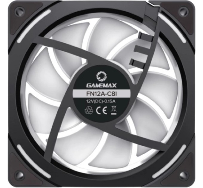 Gamemax Кулер до корпусу Gamemax FN12A-C8I