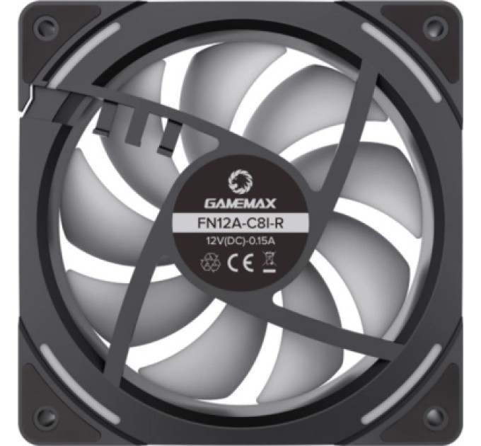 Gamemax Кулер до корпусу Gamemax FN12A-C8I-R