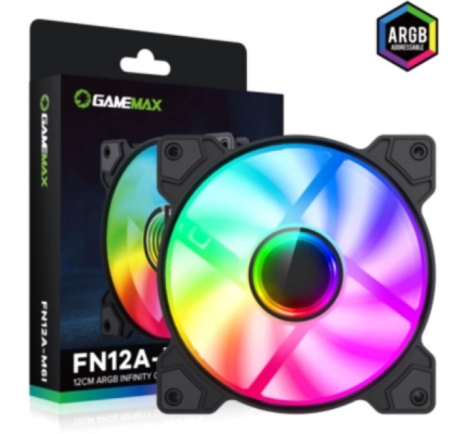 Gamemax Кулер до корпусу Gamemax FN12A-M6I