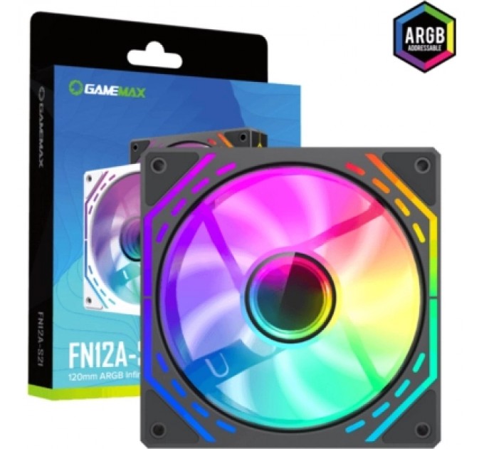Gamemax Кулер до корпусу Gamemax FN12A-S2I
