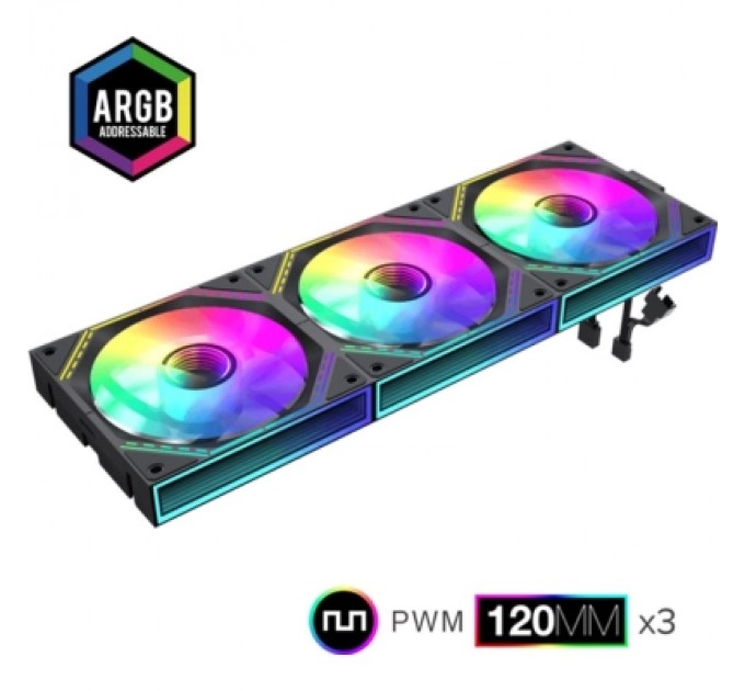 Gamemax Кулер до корпусу Gamemax FN12A-S3I