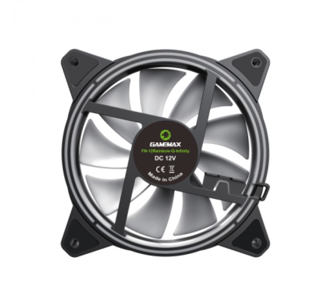 Gamemax Кулер до корпусу Gamemax FN-12Rainbow-Q-Infinity