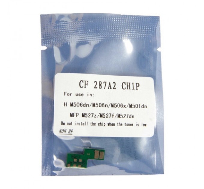 Foshan Чип для картриджа HP LJ Enterprise M527c/M527f/M527dn Black Foshan (JYD-HCF287X2-FSH)