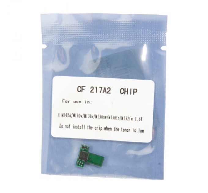 Foshan Чип для картриджа HP LJ Pro M102/M130 CF217A Black Foshan (JYD-HCF217A2-6-FSH)