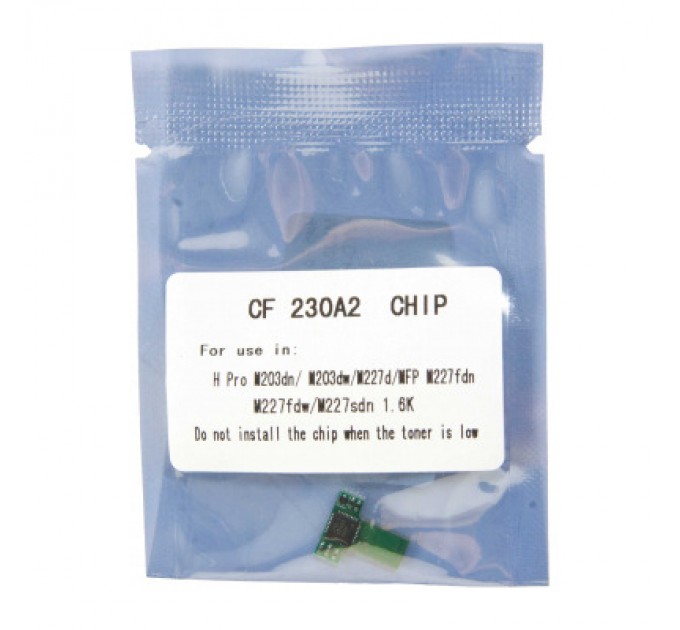 Foshan Чип для картриджа HP LJ Pro M203/M227 CF230A Black Foshan (JYD-HCF230A2-6-FSH)