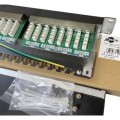 Atcom Патч-панель 19" 24хRJ-45 FTP 1U cat.6, в зборі, Organizer Atcom (FP6224)