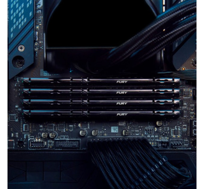 Kingston Fury (ex.HyperX) Модуль пам'яті для комп'ютера DDR5 16GB (2x8GB) 5600 MHz Beast Kingston Fury (ex.HyperX) (KF556C36BBEK2-16)