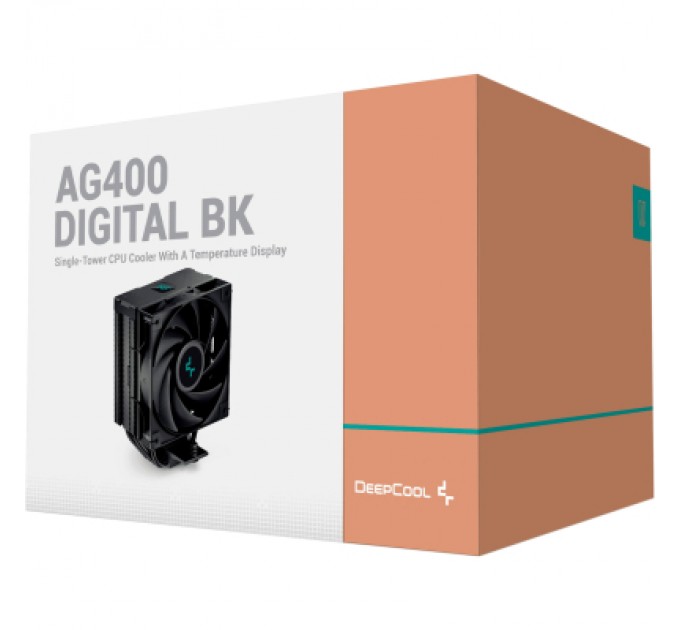 Deepcool Кулер до процесора Deepcool AG400 Digital BK (R-AG400-BKNDMN-G-2)