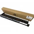 Atcom Патч-панель 19" 24хRJ-45 UTP 1U cat.6, в зборі з Keystone, Organizer Atcom (P6148)