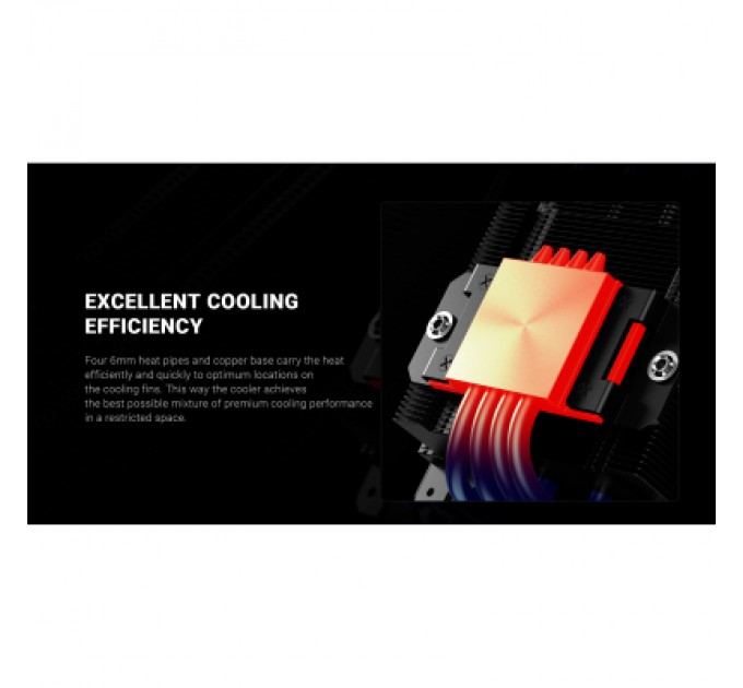 ID-Cooling Кулер до процесора ID-Cooling IS-65-XT Black