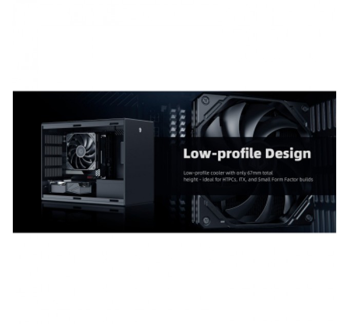 ID-Cooling Кулер до процесора ID-Cooling IS-67-XT Black
