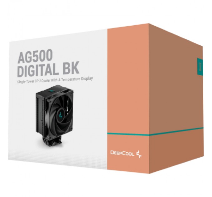 Deepcool Кулер до процесора Deepcool AG500 DIGITAL BK
