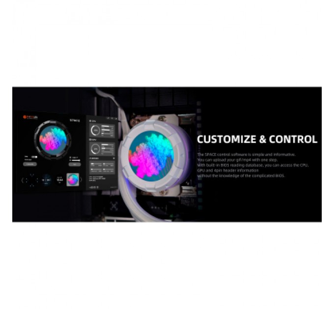 ID-Cooling Система рідинного охолодження ID-Cooling SL360 XE White