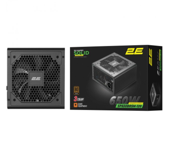 2E Блок живлення 2E 650W (2E-SP650BRSM-120)