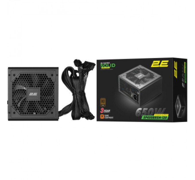 2E Блок живлення 2E 650W (2E-SP650BRSM-120)