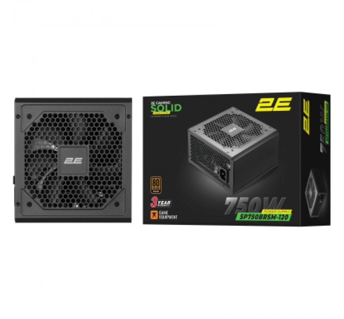 2E Блок живлення 2E 750W (2E-SP750BRSM-120)
