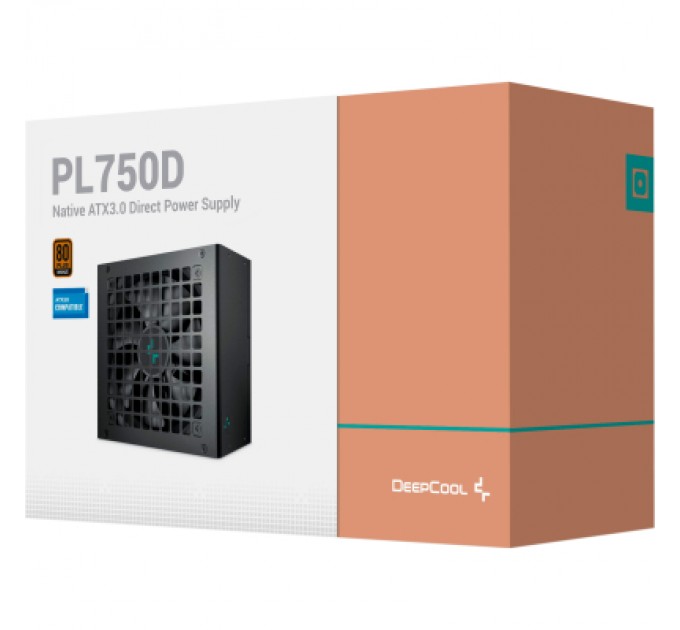 Deepcool Блок живлення Deepcool 750W PL750D (R-PL750D-FC0B-EU)