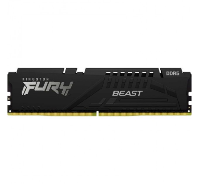 Kingston Fury (ex.HyperX) Модуль пам'яті для комп'ютера DDR5 32GB 6000 MHz Beast EXPO Kingston Fury (ex.HyperX) (KF560C30BBE-32)