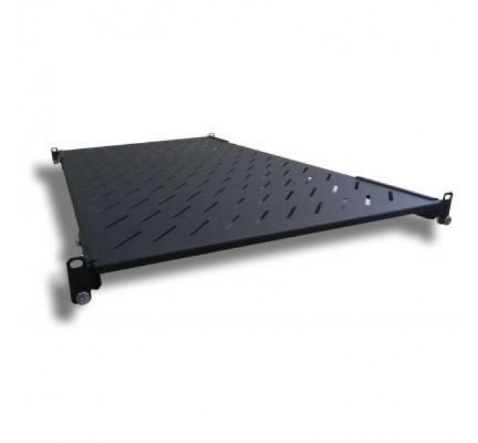 Hypernet Полка 19" Hypernet 1U глиб. 400мм, в шкафи глибиною 600мм, чорна (U-FS-60-BLACK)