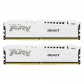 Kingston Fury (ex.HyperX) Модуль пам'яті для комп'ютера DDR5 32GB (2x16GB) 6000 MHz Beast White EXPO Kingston Fury (ex.HyperX) (KF560C30BWEK2-32)