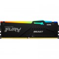 Kingston Fury (ex.HyperX) Модуль пам'яті для комп'ютера DDR5 32GB 6000 MHz Beast RGB EXPO Kingston Fury (ex.HyperX) (KF560C30BBEA-32)