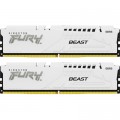 Kingston Fury (ex.HyperX) Модуль пам'яті для комп'ютера DDR5 32GB (2x16GB) 6400 MHz Beast White XMP Kingston Fury (ex.HyperX) (KF564C32BWK2-32)