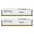 Kingston Fury (ex.HyperX) Модуль пам'яті для комп'ютера DDR5 32GB (2x16GB) 6800 MHz Beast White EXPO Kingston Fury (ex.HyperX) (KF568C34BWEK2-32)