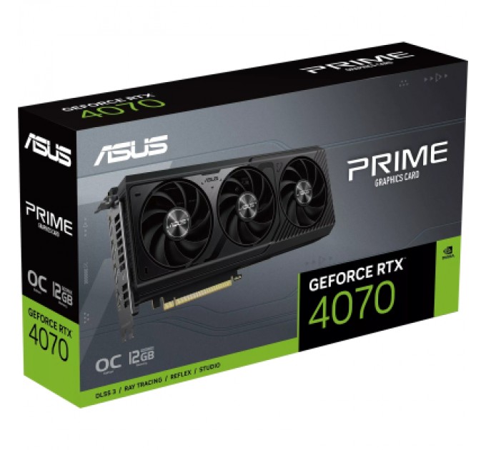 ASUS Відеокарта ASUS GeForce RTX4070 12Gb PRIME OC (PRIME-RTX4070-O12G)
