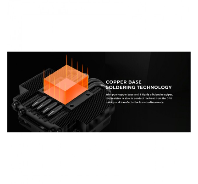 ID-Cooling Кулер до процесора ID-Cooling IS-30i Black