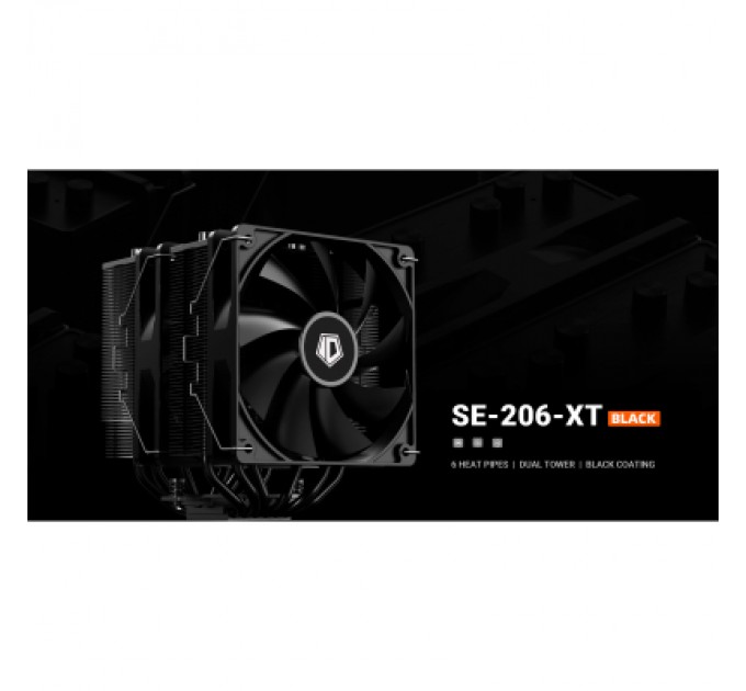 ID-Cooling Кулер до процесора ID-Cooling SE-206-XT Full Black