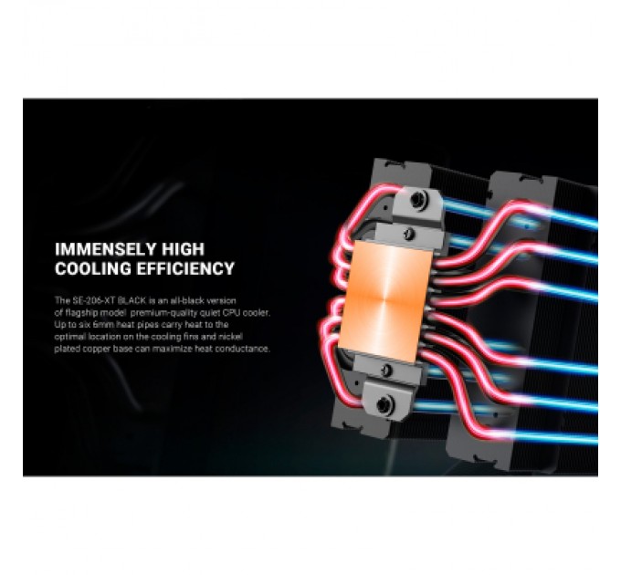 ID-Cooling Кулер до процесора ID-Cooling SE-206-XT Full Black