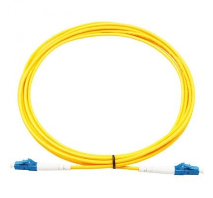 Eserver Оптичний патчкорд LC/UPC-LC/UPC Singlemode, Simplex, 1m Eserver (ES-LC-LC/UPC-1-SM-S)