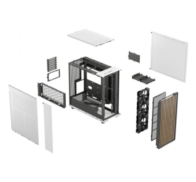 Fractal Design Корпус Fractal Design North XL Chalk White (FD-C-NOR1X-03)