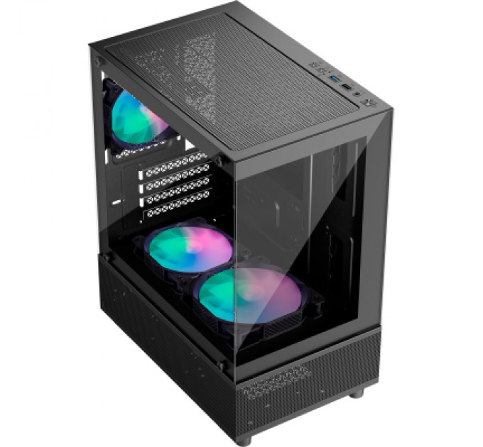 1stPlayer Корпус 1stPlayer Mi2-A-2F2R(AP)-1F2(AP)-BK