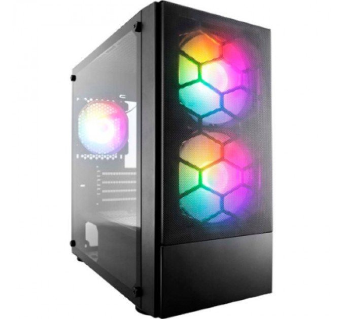 1stPlayer Корпус 1stPlayer X4-M-2F1P-1F1-BK